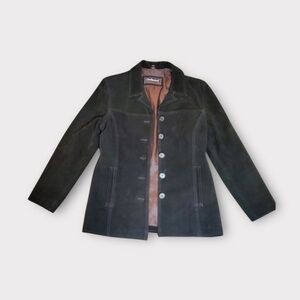Oakwood Brown Suede Short Jacket Size 6